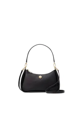 ( PREORDER ) Kate Spade Kayla Shoulder Bag Small Convertible In Black KI904