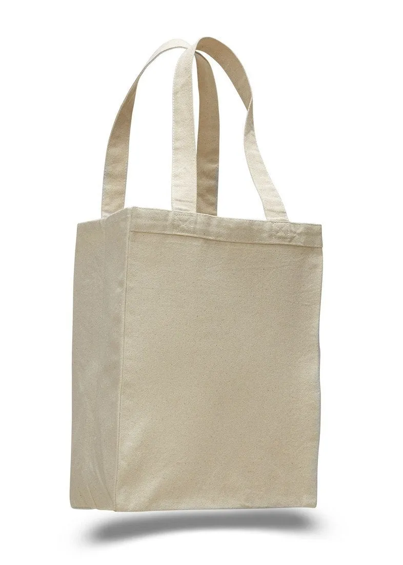 12 ct Heavy Canvas Multipurpose Shopping Tote - By Dozen