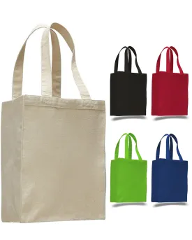 12 ct Heavy Canvas Multipurpose Shopping Tote - By Dozen