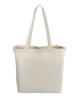 120 ct 18" Large Size Value Canvas Tote Bag with Long Handles - By Case