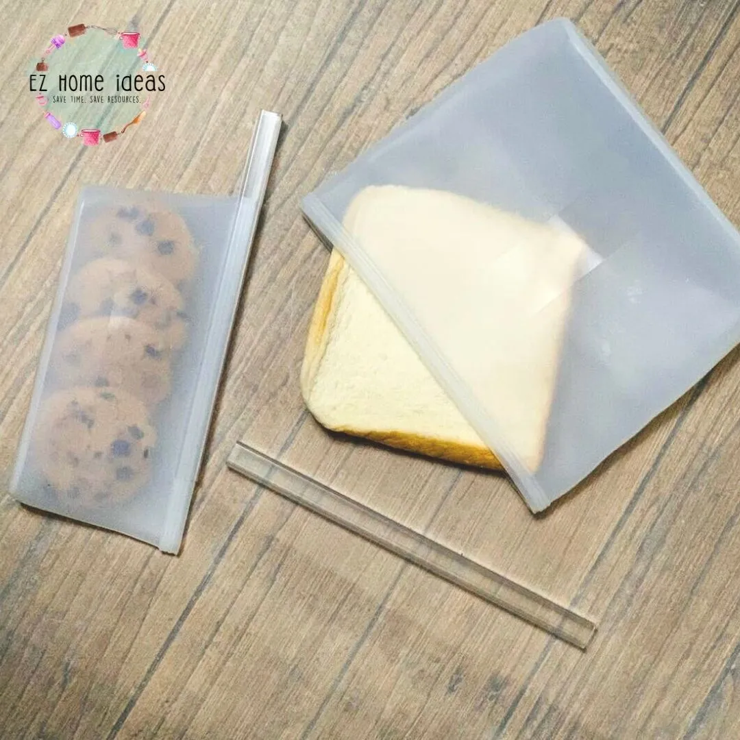 2 pcs Silicone Snack Pack