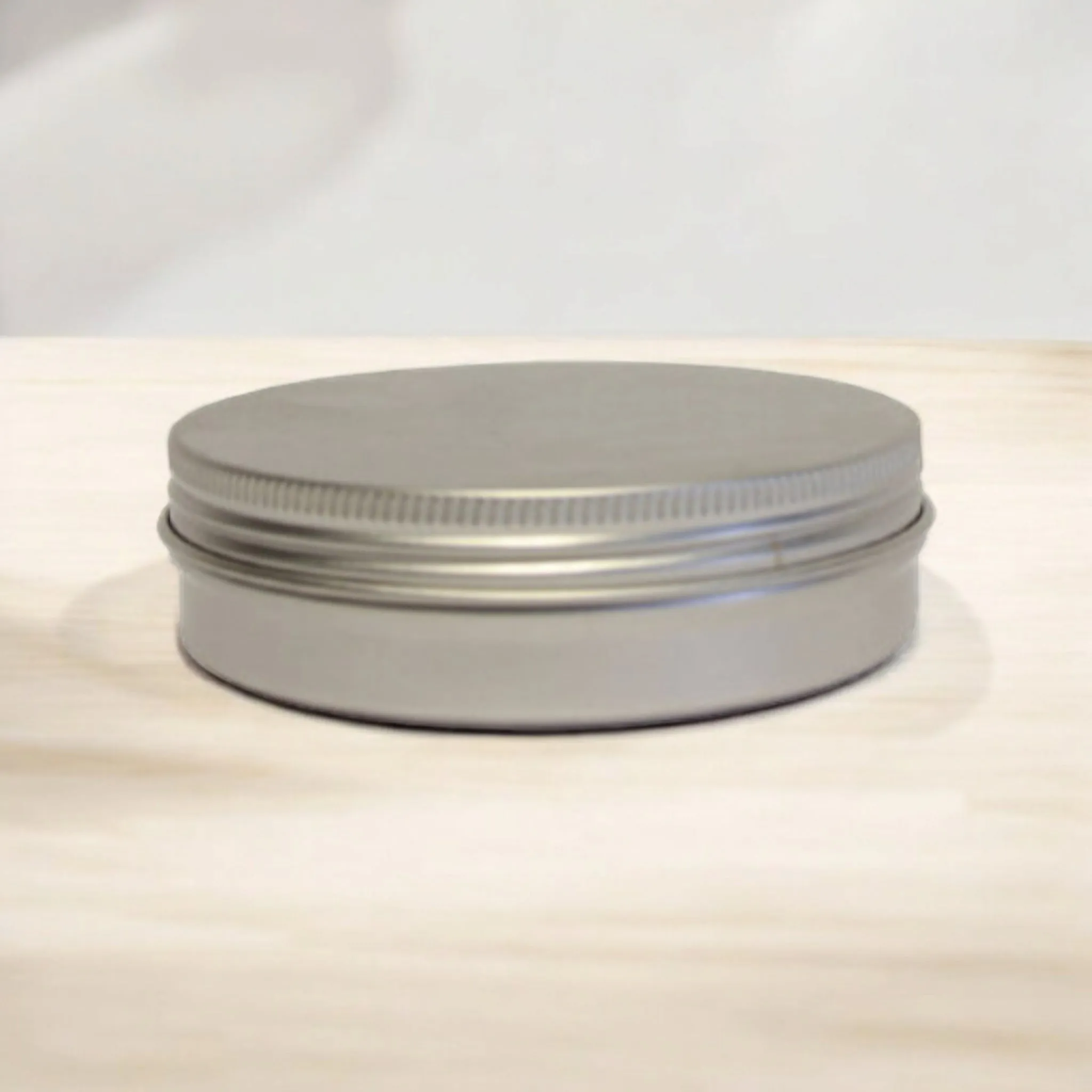 200g Aluminium Tin Container with Screw-on Lid