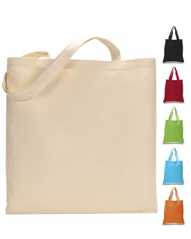 240 ct Economical 100% Cotton Reusable Wholesale Tote Bags - By Case