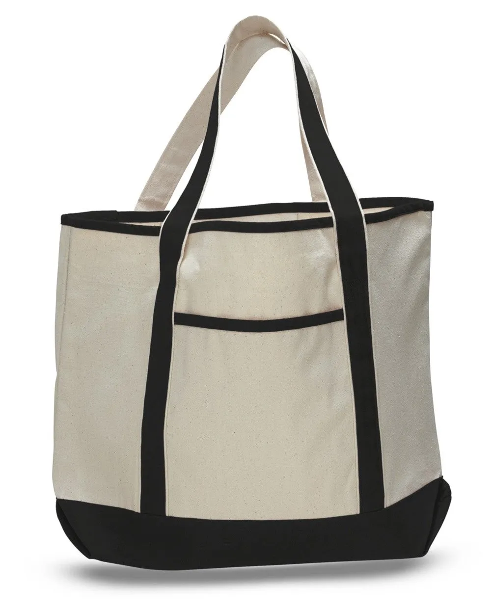 48 ct Jumbo Size Heavy Canvas Deluxe Tote Bag - By Case