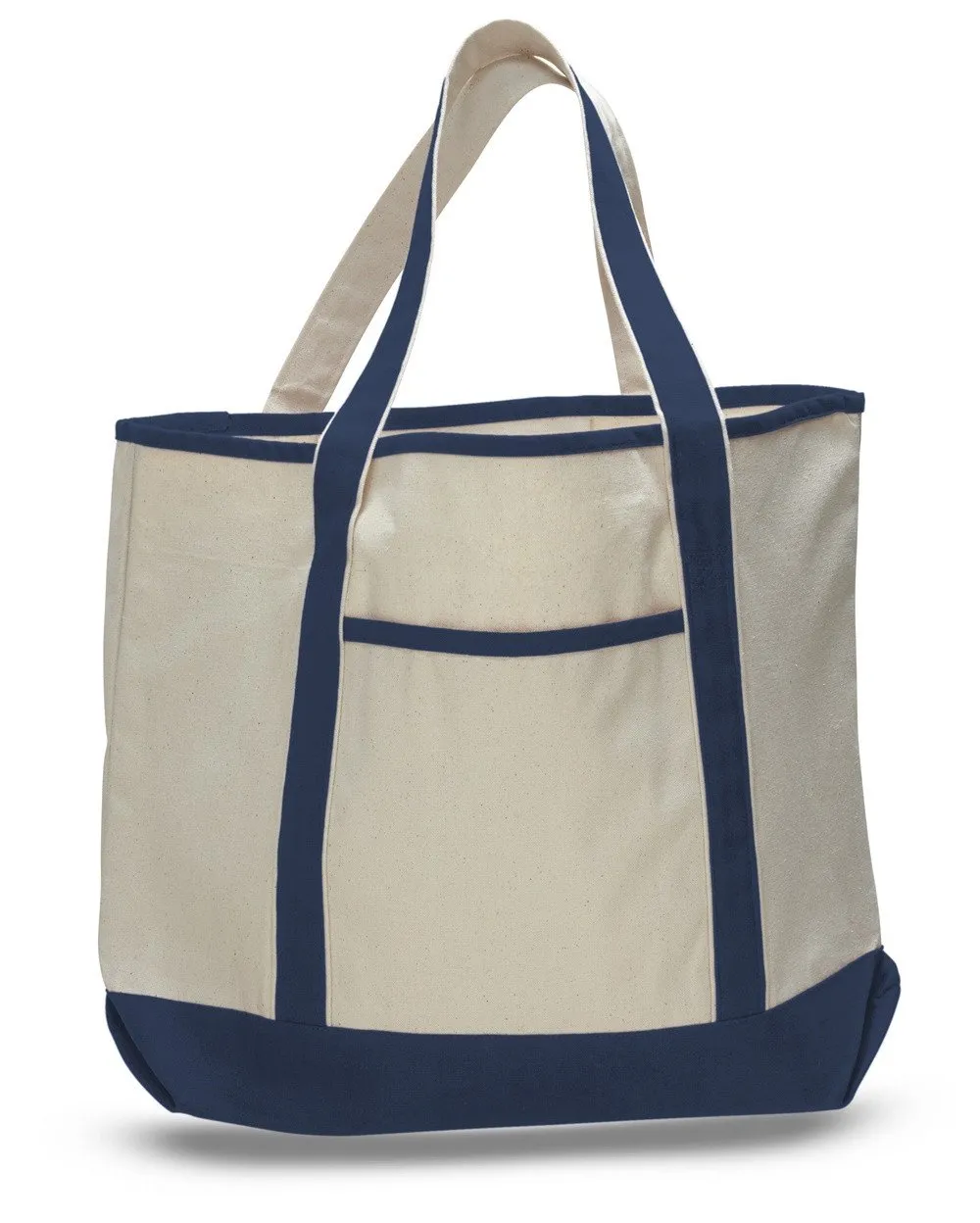 48 ct Jumbo Size Heavy Canvas Deluxe Tote Bag - By Case