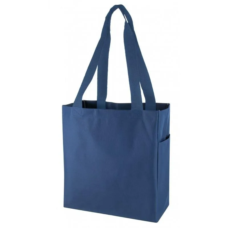 48 ct Polyester Value Essential Tote Bags Large Size - By Case