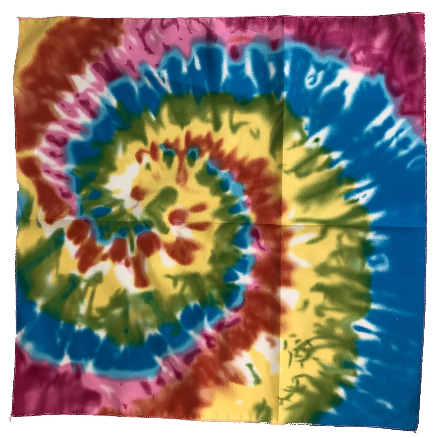 600 ct Tie Dye Pattern Cotton Bandanas - By Case