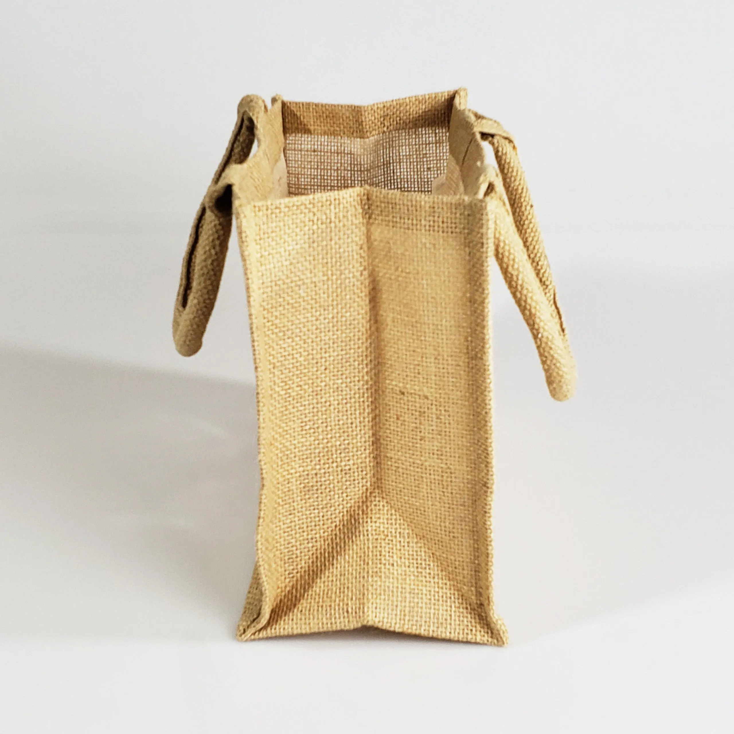 72 ct Rustic Wedding Favor Burlap Bags / Promotional Jute Totes - By Case