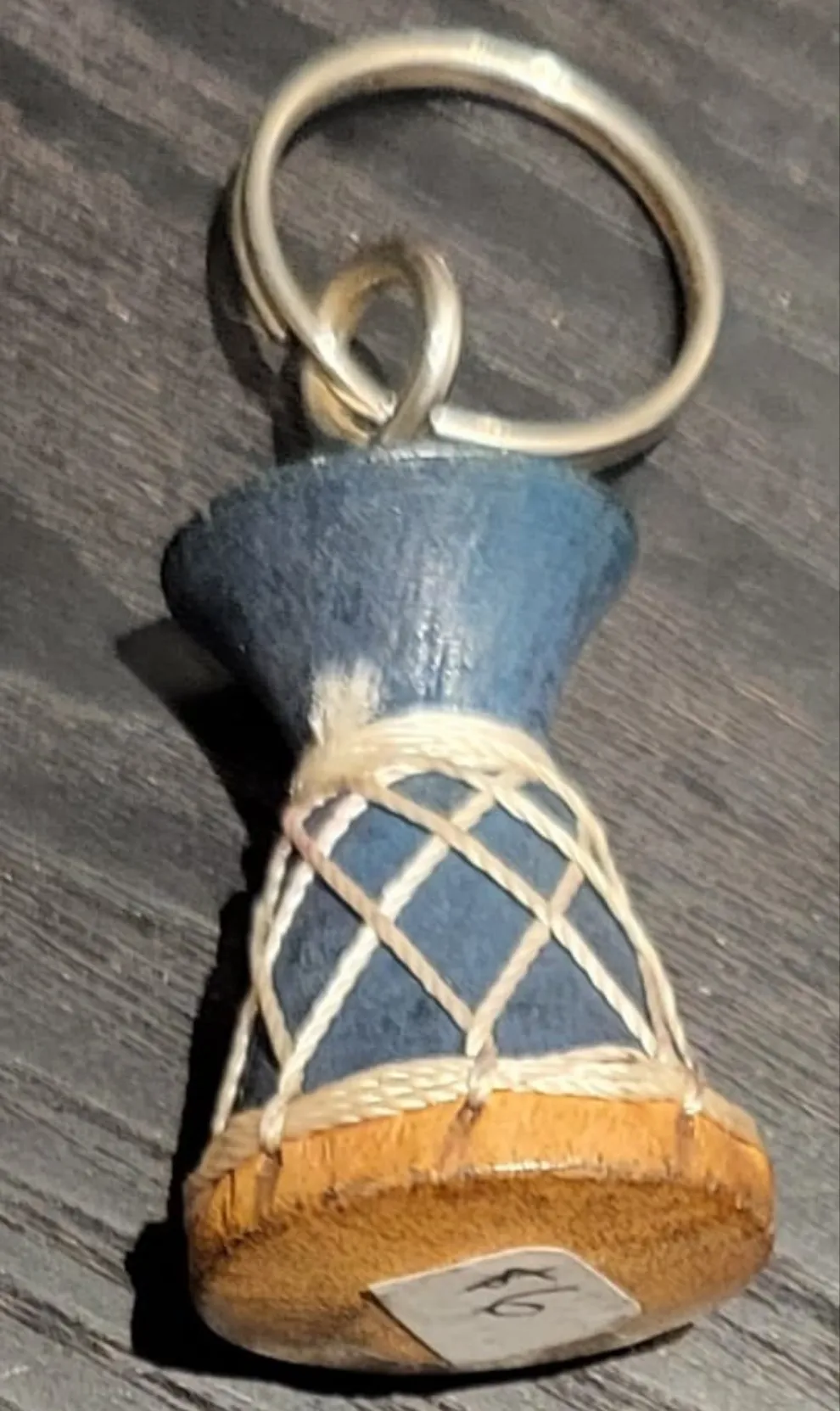 African Drum Keychains