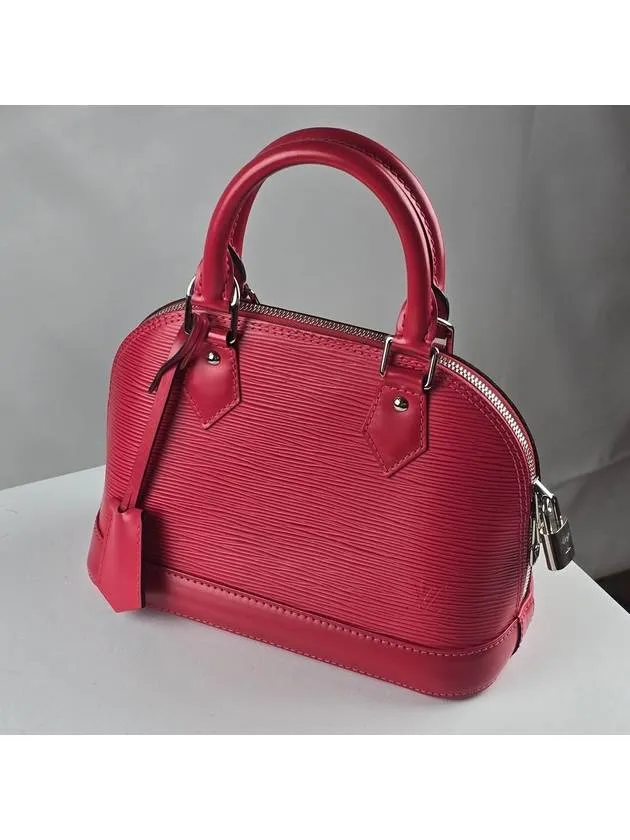 Alma BB Red Tote Bag Crossbody Shoulder M41160