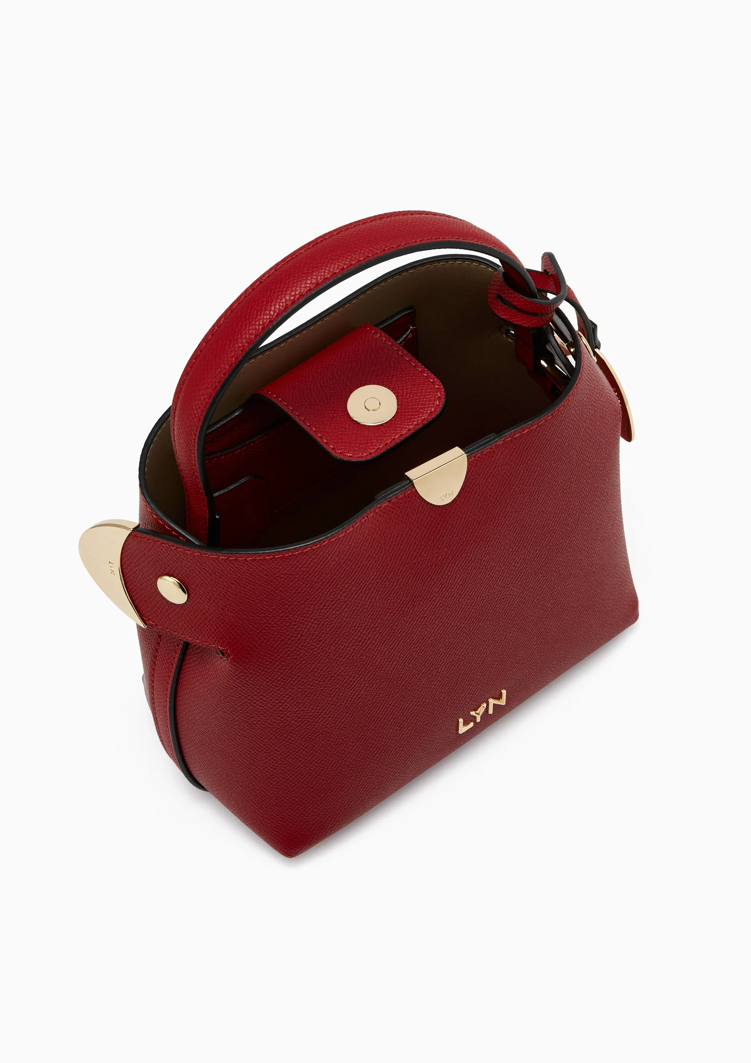 Andy Bucket S Bag Dark Red