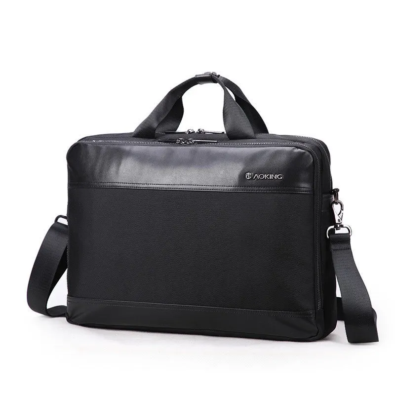 Aoking Slim Briefcase Crossbody Shoulder Bag