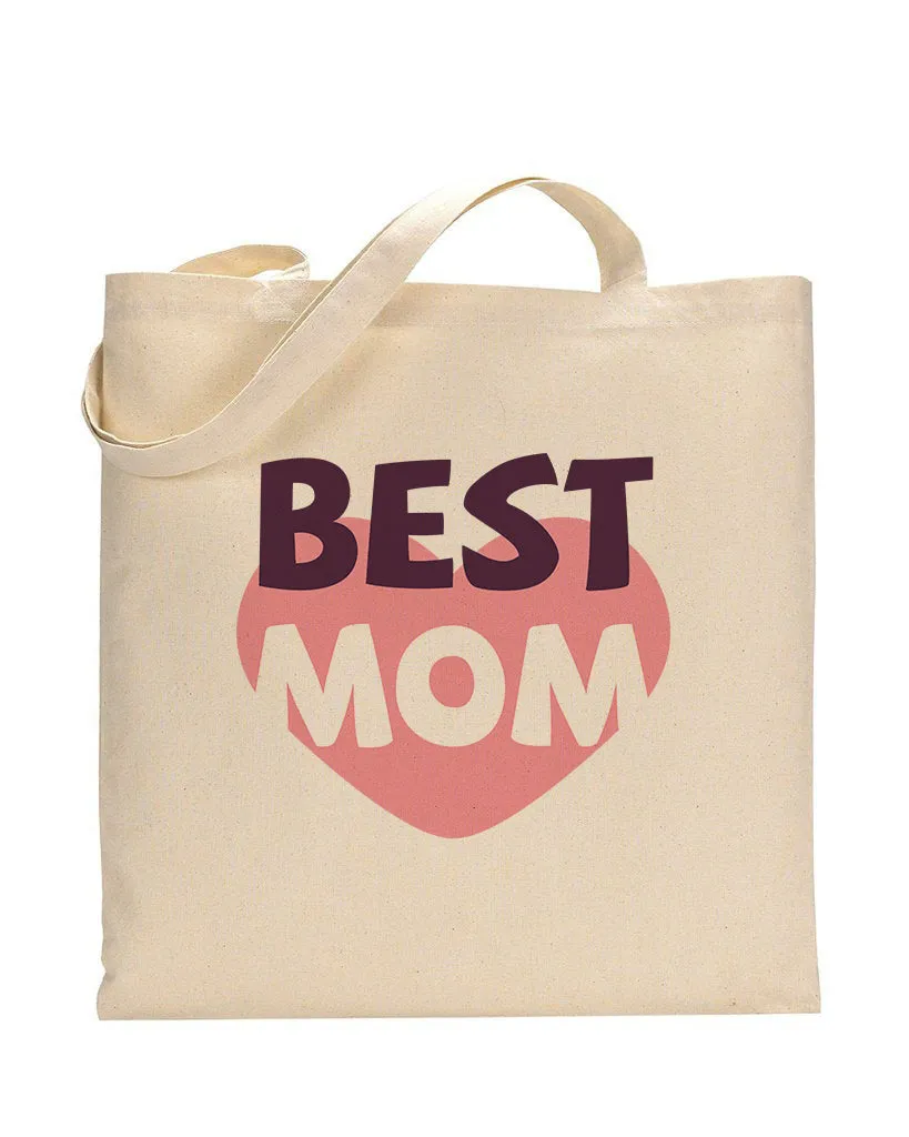 Best Mom Customizable Tote Bag - Mother's Tote Bags