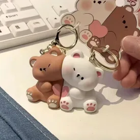 Bestie Bears Magnetic Keychains