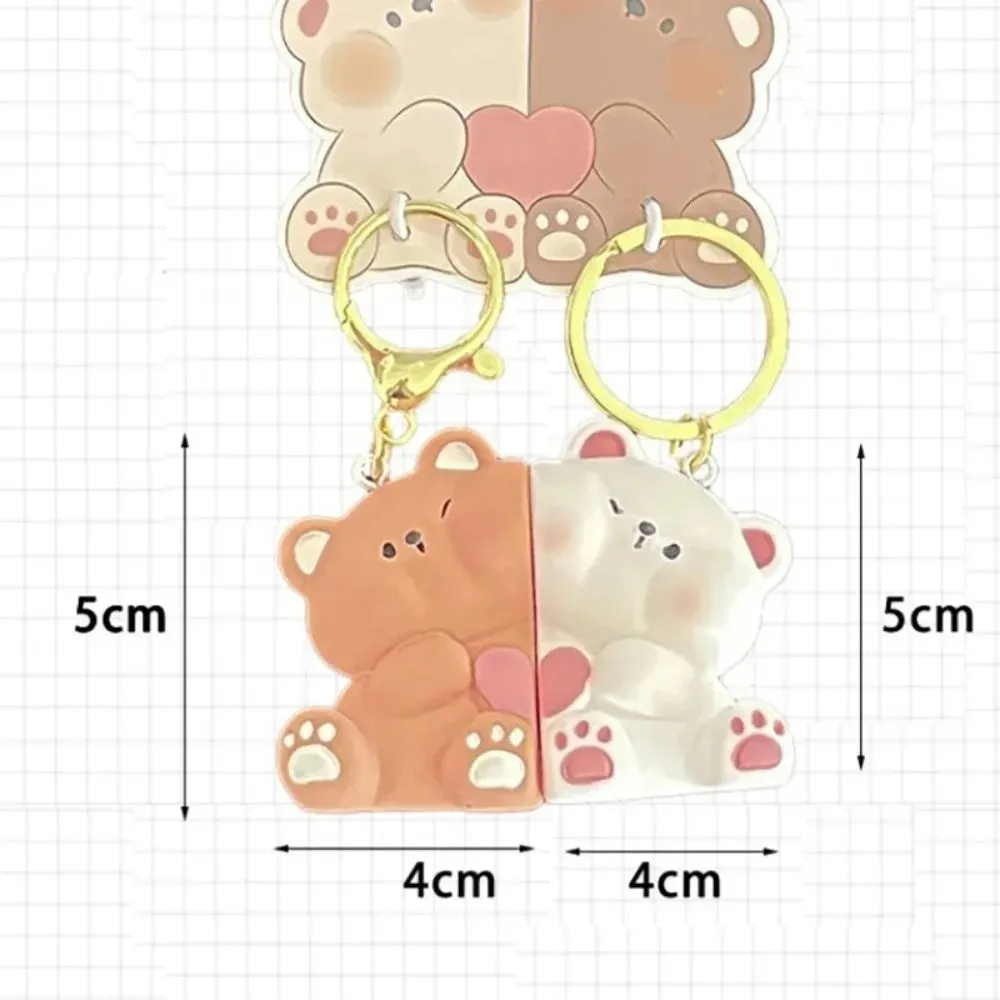 Bestie Bears Magnetic Keychains