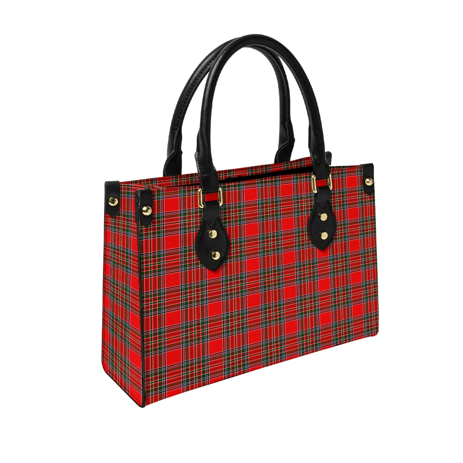 Binning Tartan Leather Bag