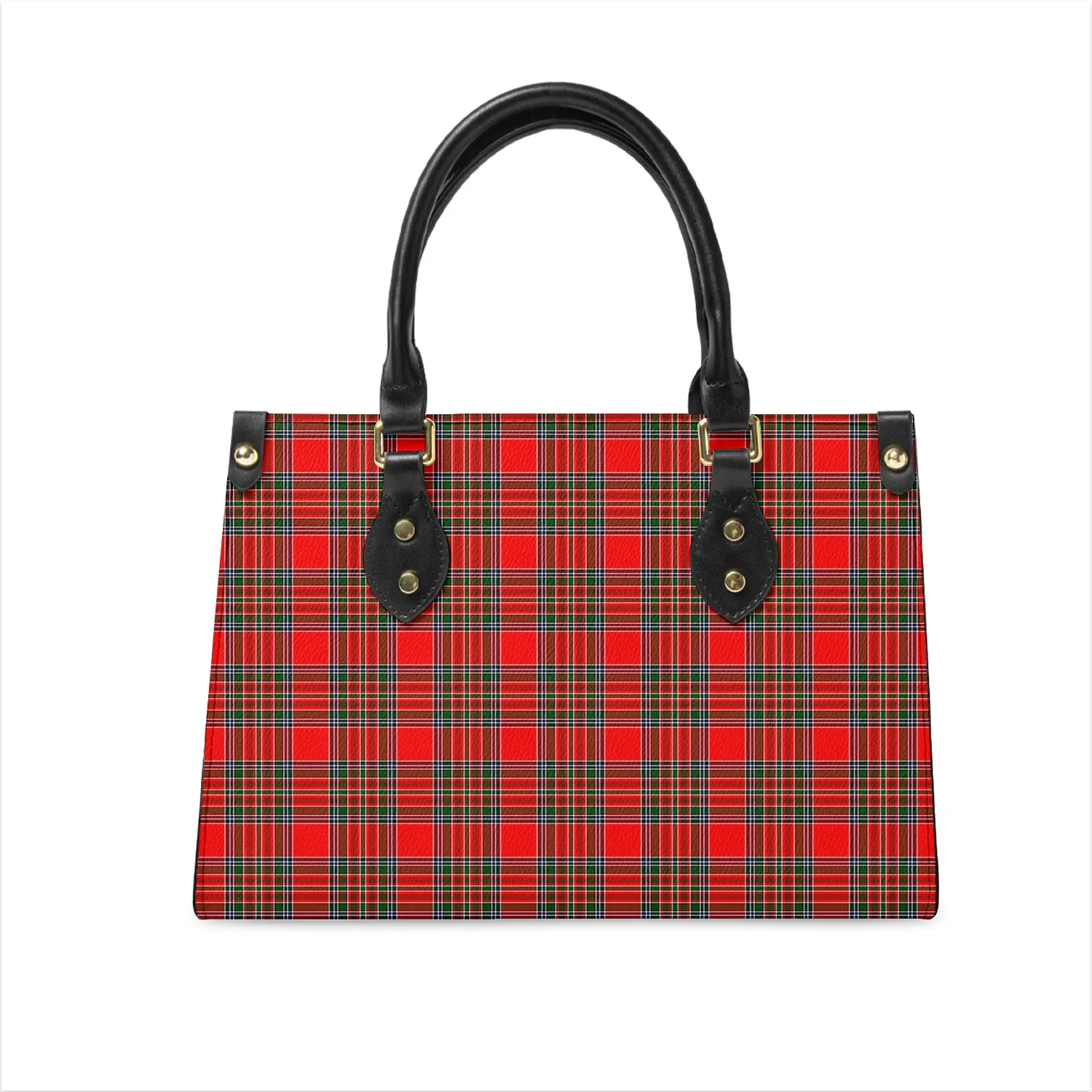 Binning Tartan Leather Bag