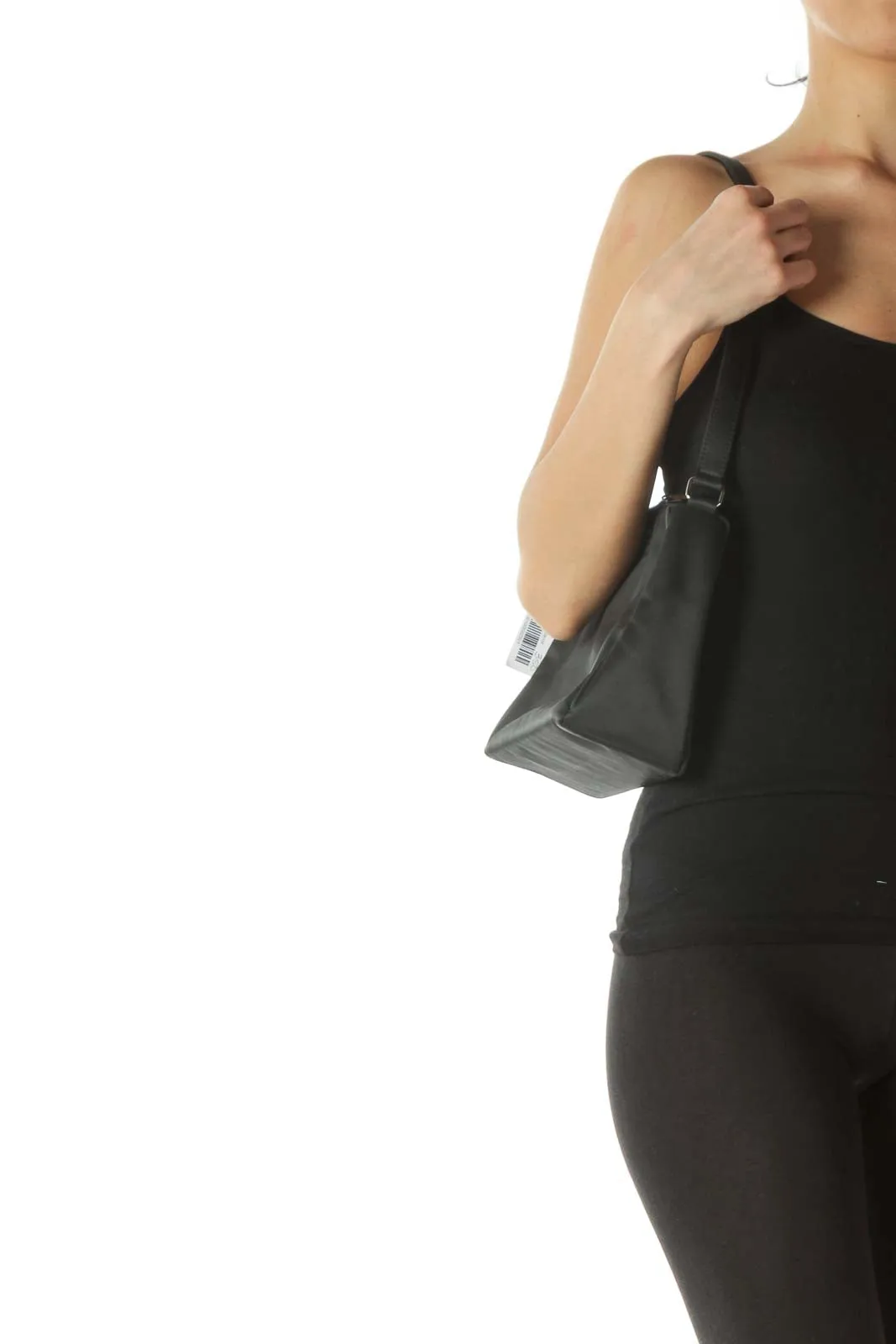 Black Single Strap Shoulder Bag