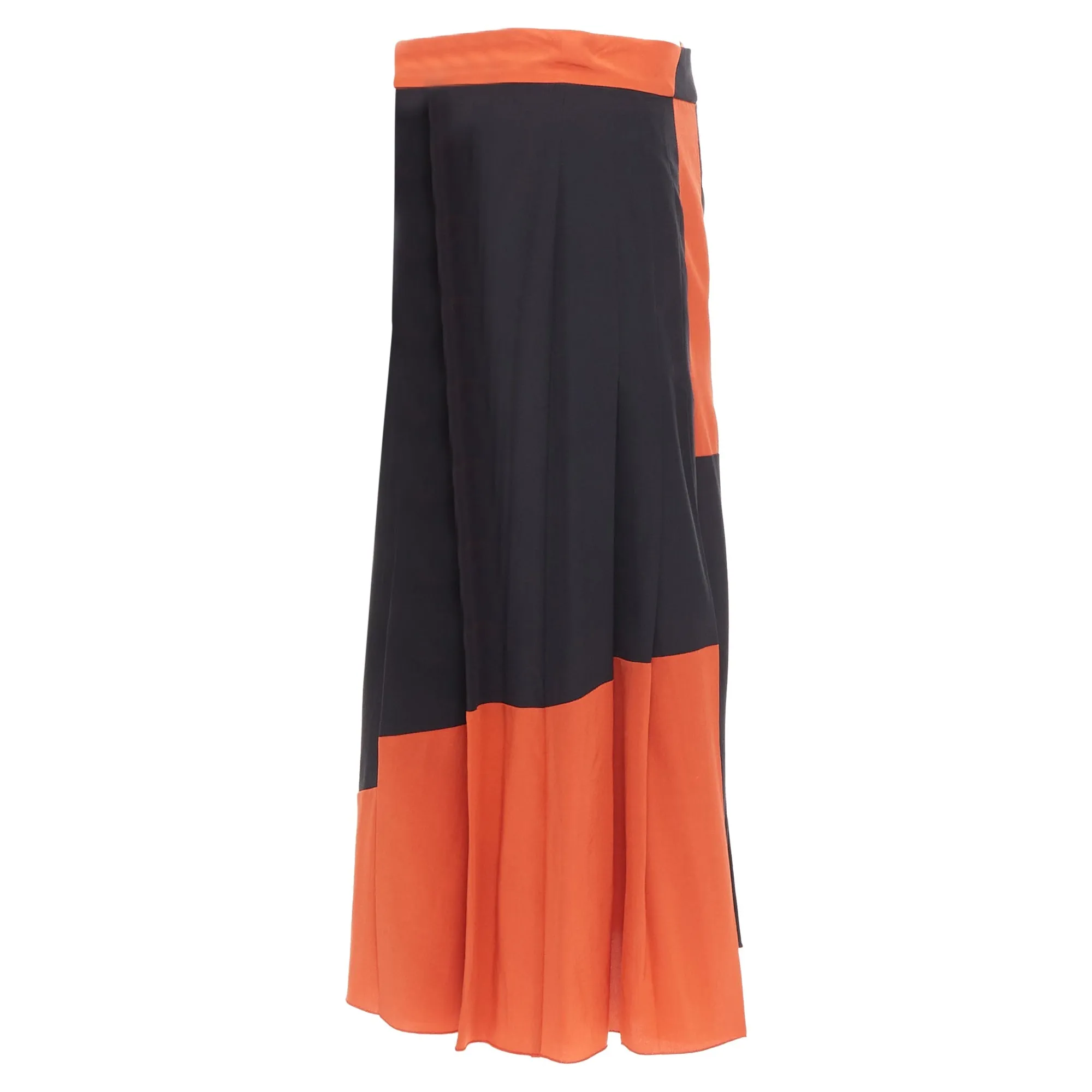 Bottega Veneta colorblock pleated skirt