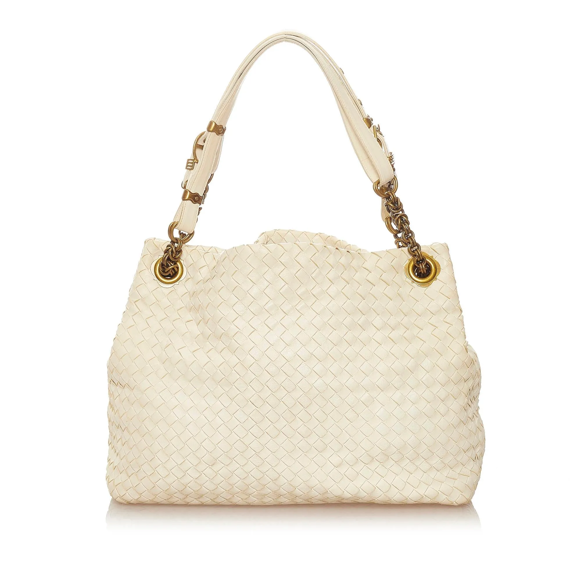 Bottega Veneta Intrecciato Leather Tote Bag (SHG-28129)