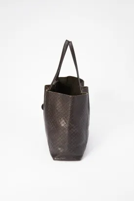 Bottega Veneta Leather Tote Bag with Butterfly Charm