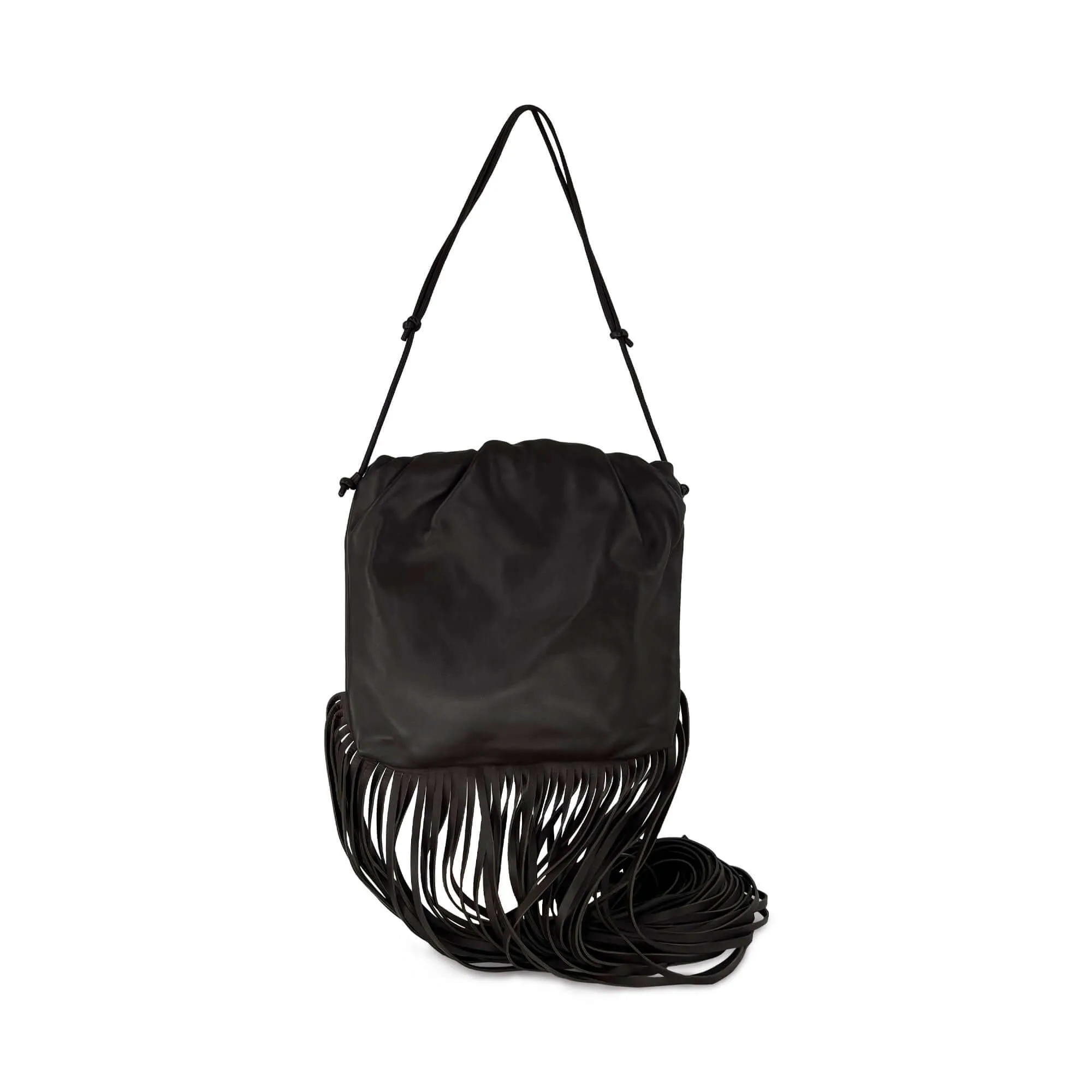 Bottega Veneta maxi fringe pouch bag