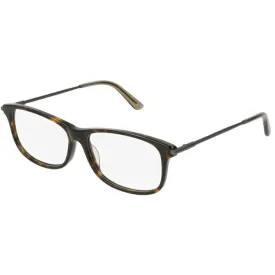 Bottega Veneta Men's Eyeglasses - Havana Ruthenium Frame | BOTTEGA VENETA BV0187O 006