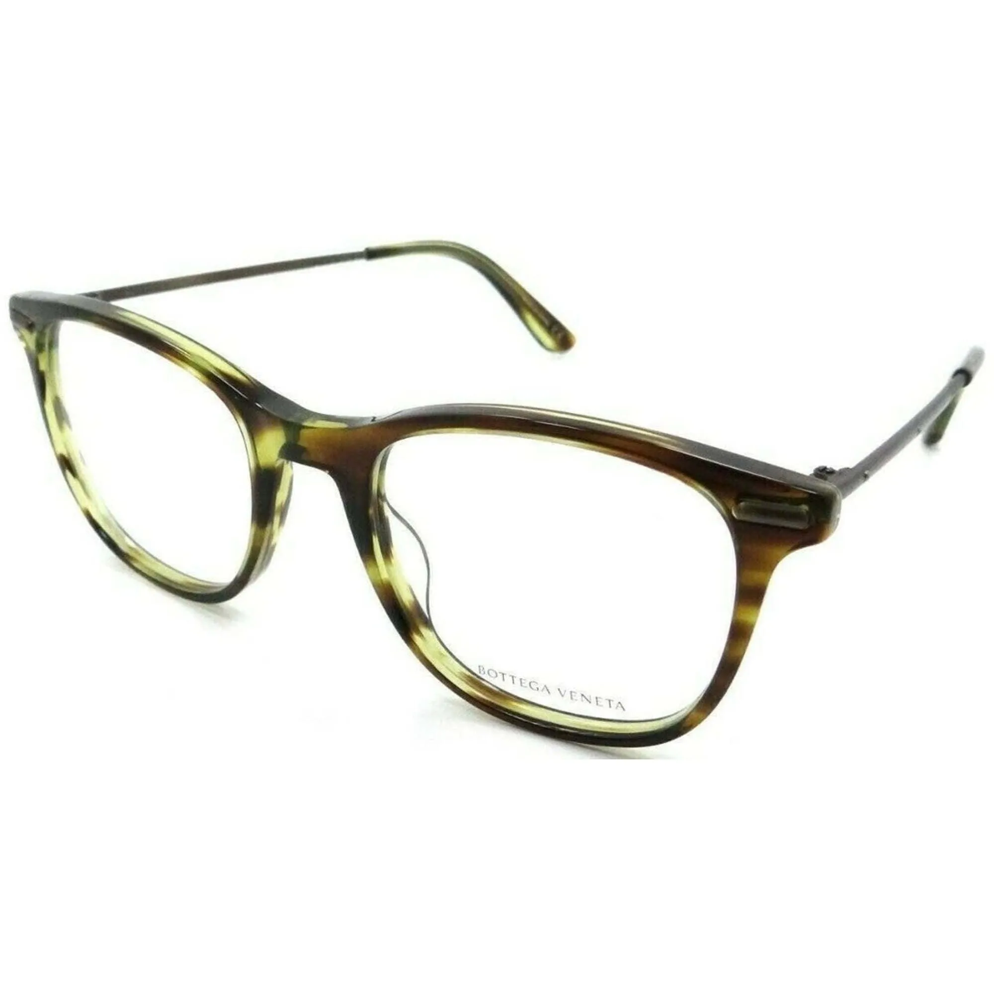 Bottega Veneta Men's Eyeglasses - Square Full Rim Frame | BOTTEGA VENETA BV0033O 007