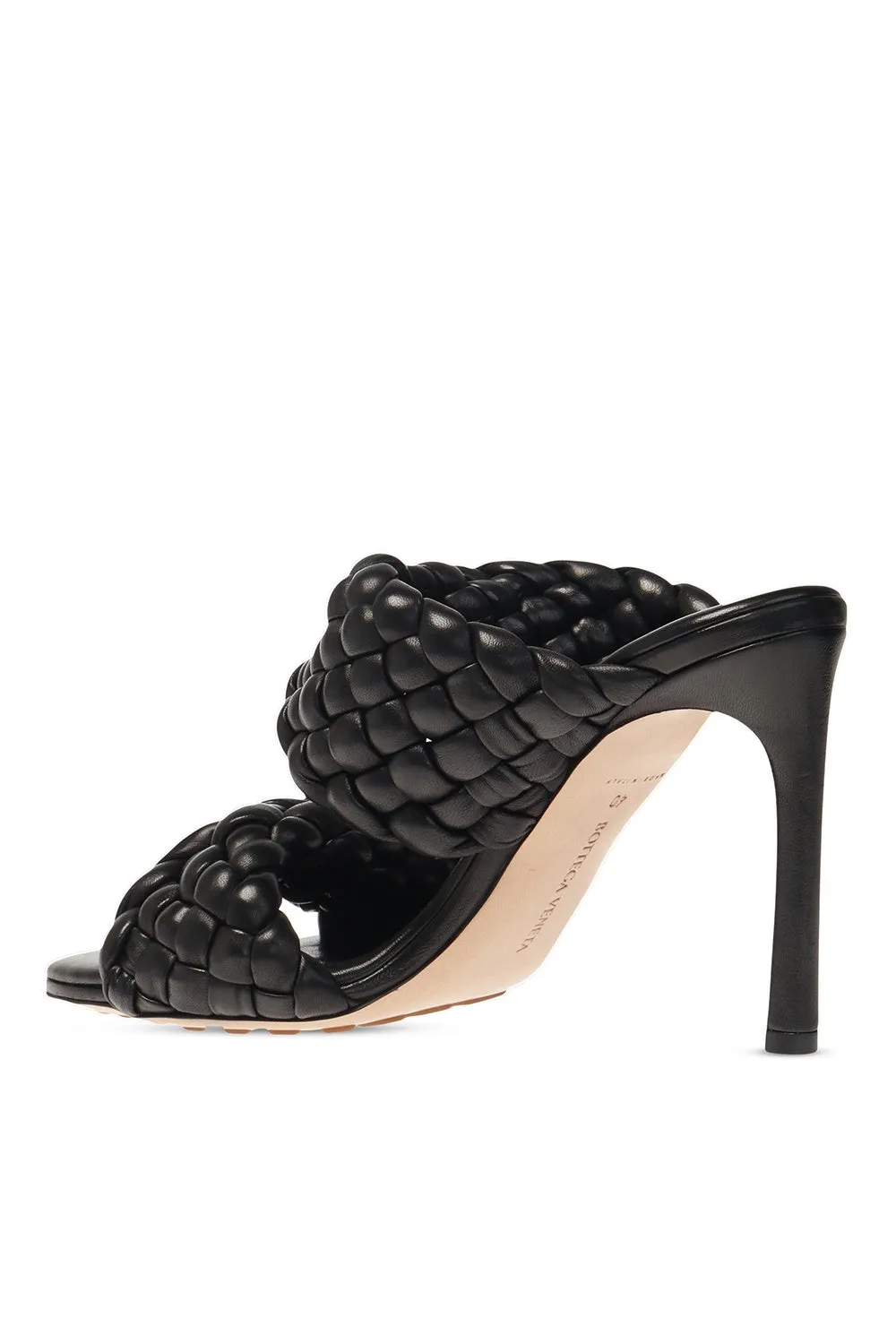 Bottega Veneta New Women's Shoes Intreccio Twist Weave In Black