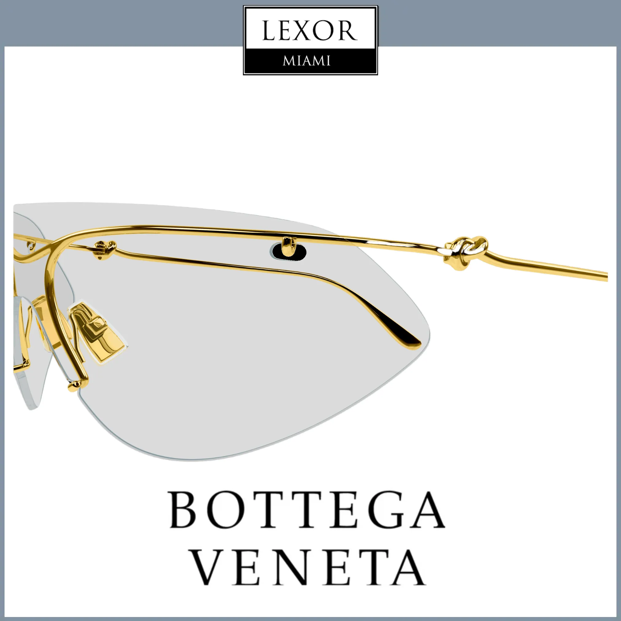 Bottega Veneta Sunglasses BV1272S-001 99 UNISEX METAL upc 889652455969