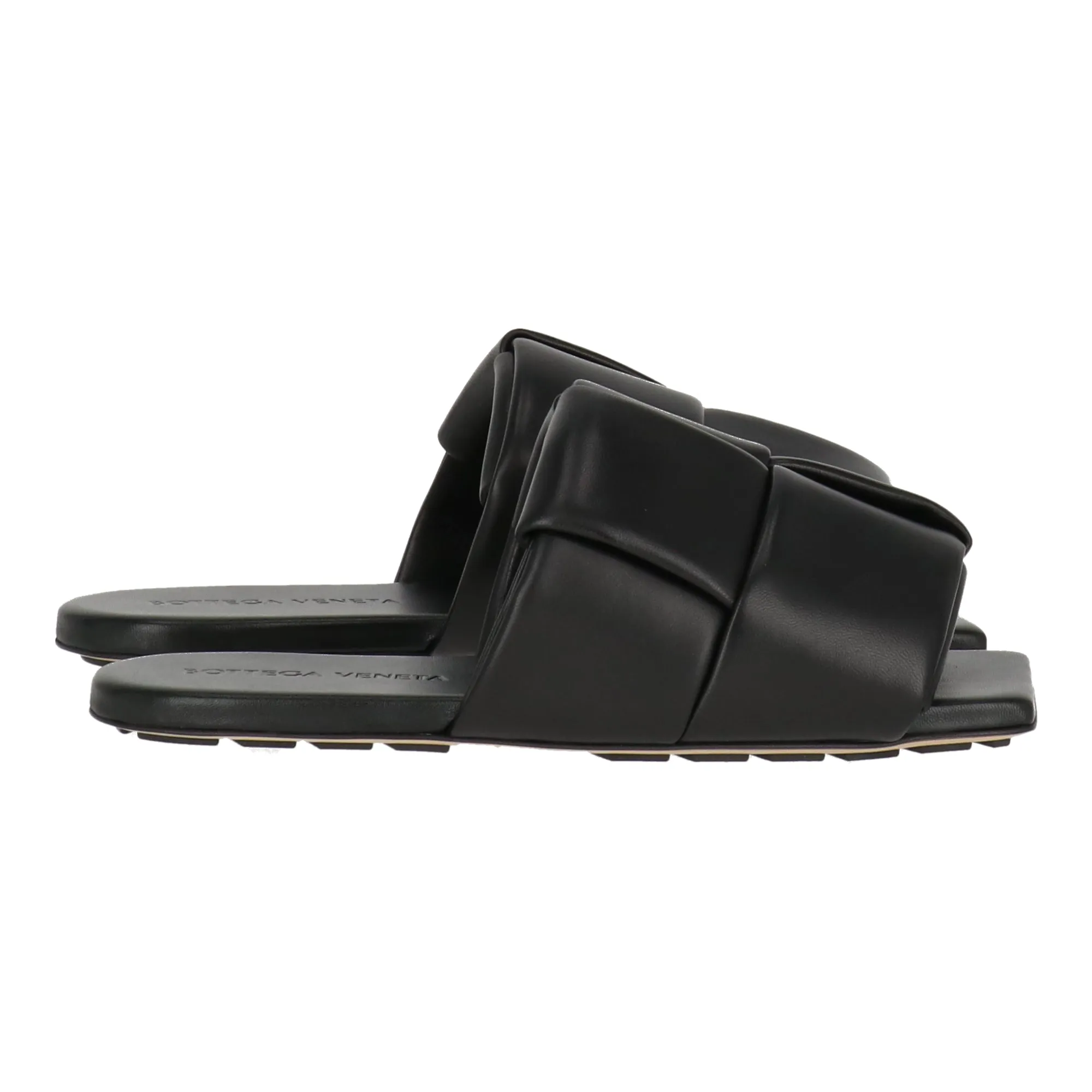 Bottega Veneta Womens Black Mule