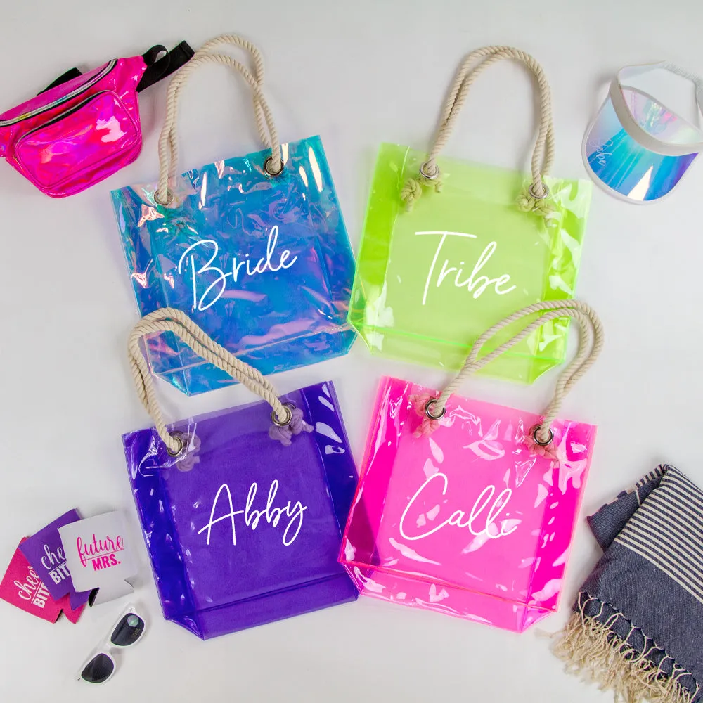 Bridesmaid Beach Tote Bags