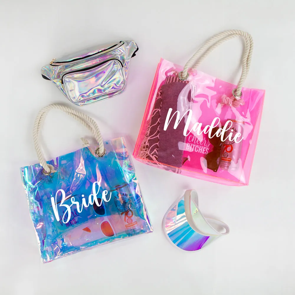 Bridesmaid Beach Tote Bags