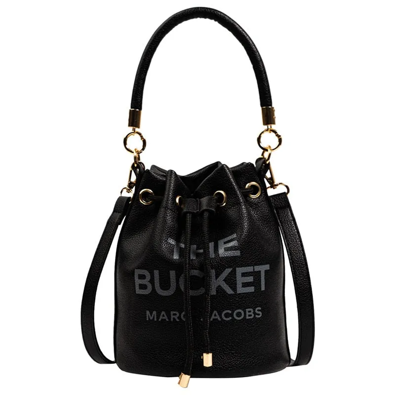 Bucket Bag for Women Designer Luxury Brand Shoulder Bags