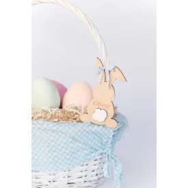 Bunny Basket Bag Tags