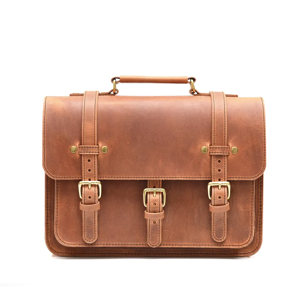 Businessman's Briefcase - Vintage Leather