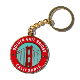 California Golden Gate Bridge Keychain