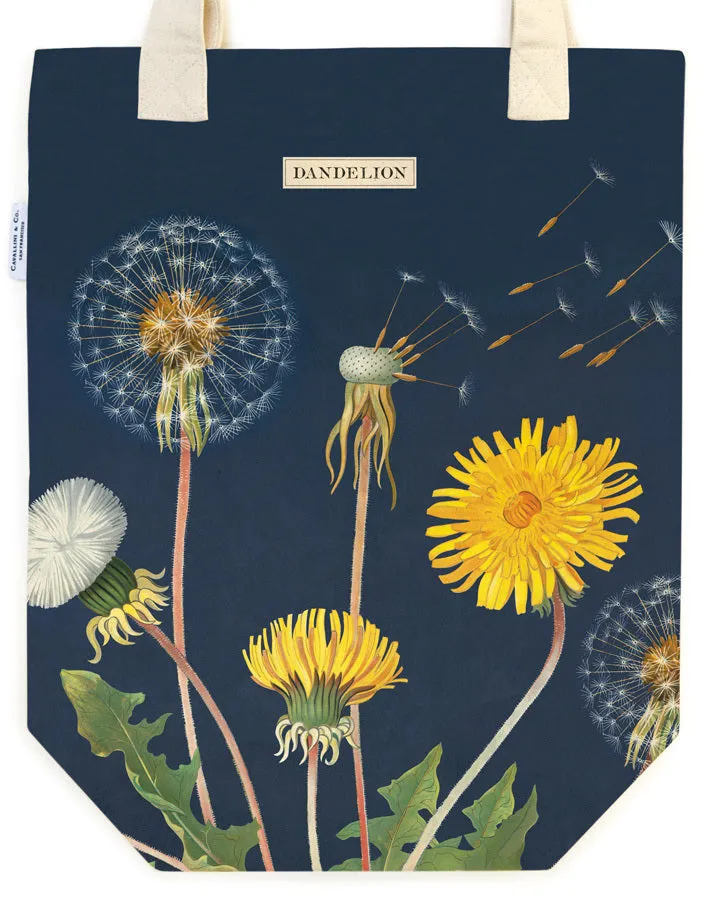 Cavallini & Co. Dandelion Cotton Tote Bag