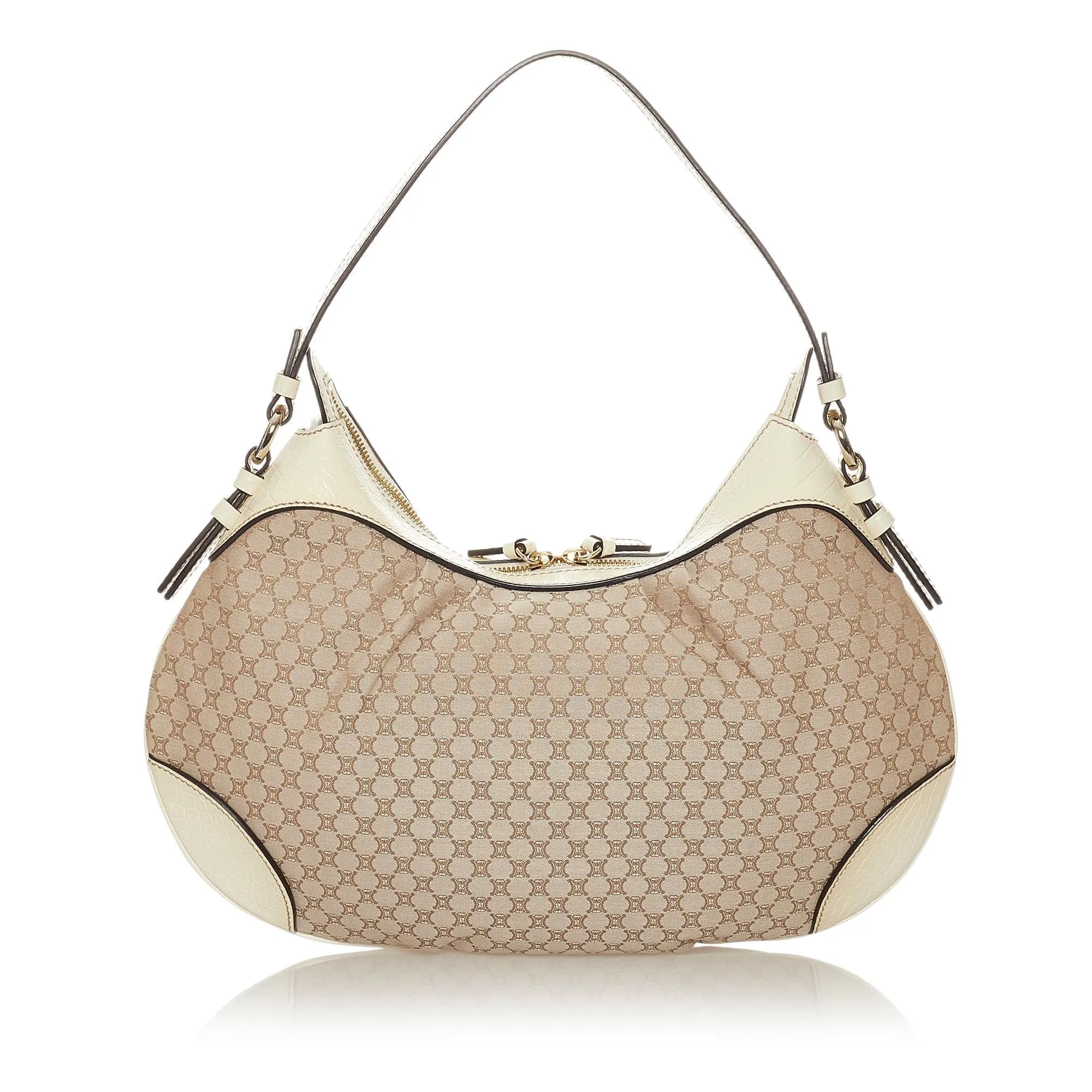 Celine Macadam Canvas Hobo Bag (SHG-27370)