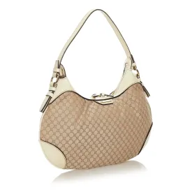 Celine Macadam Canvas Hobo Bag (SHG-27370)