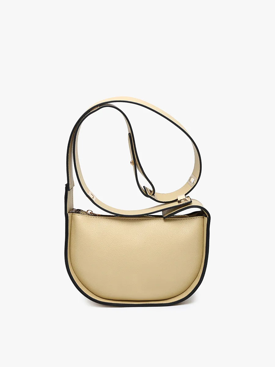 Celine Vegan Crescent Shoulder Bag