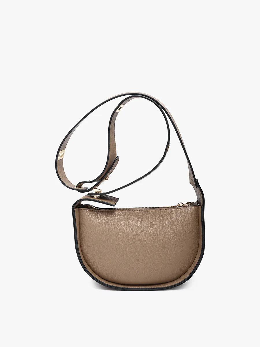 Celine Vegan Crescent Shoulder Bag