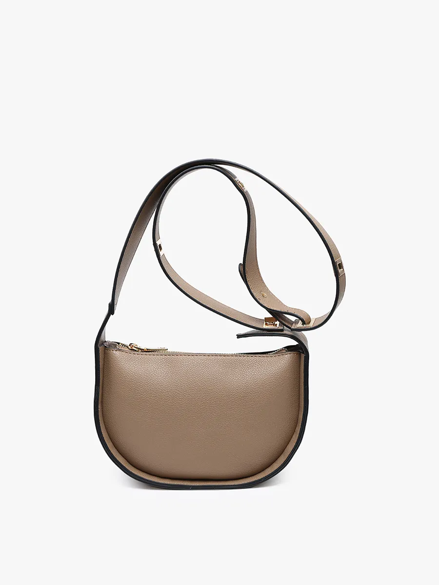 Celine Vegan Crescent Shoulder Bag