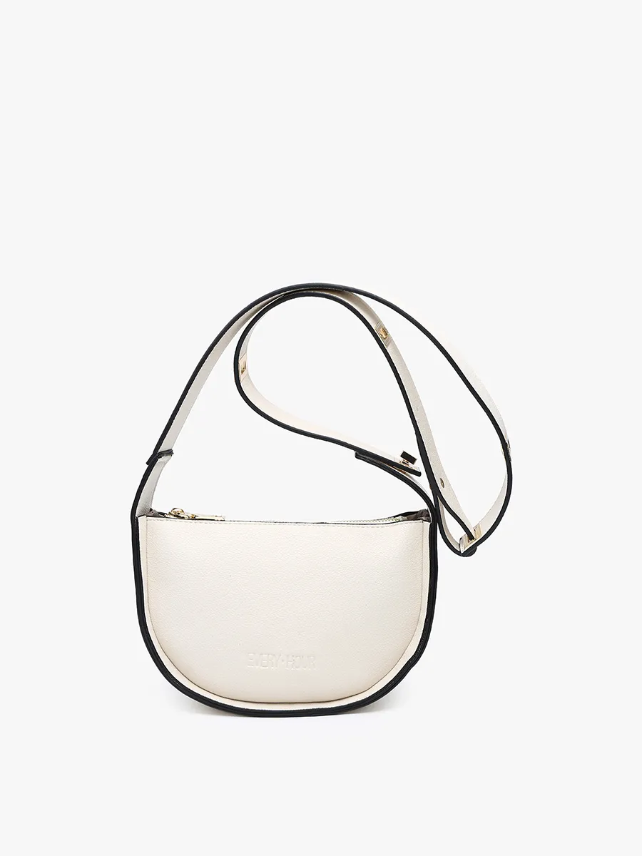 Celine Vegan Crescent Shoulder Bag