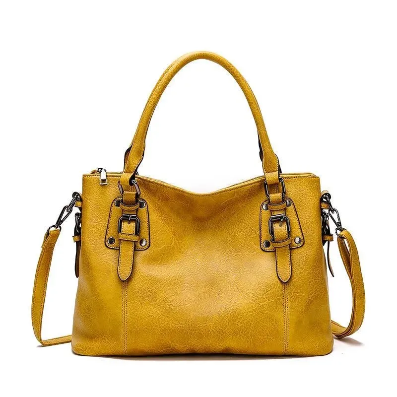 Convertible Leather Handbag