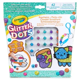 Crayola Glitter Dots Keychains