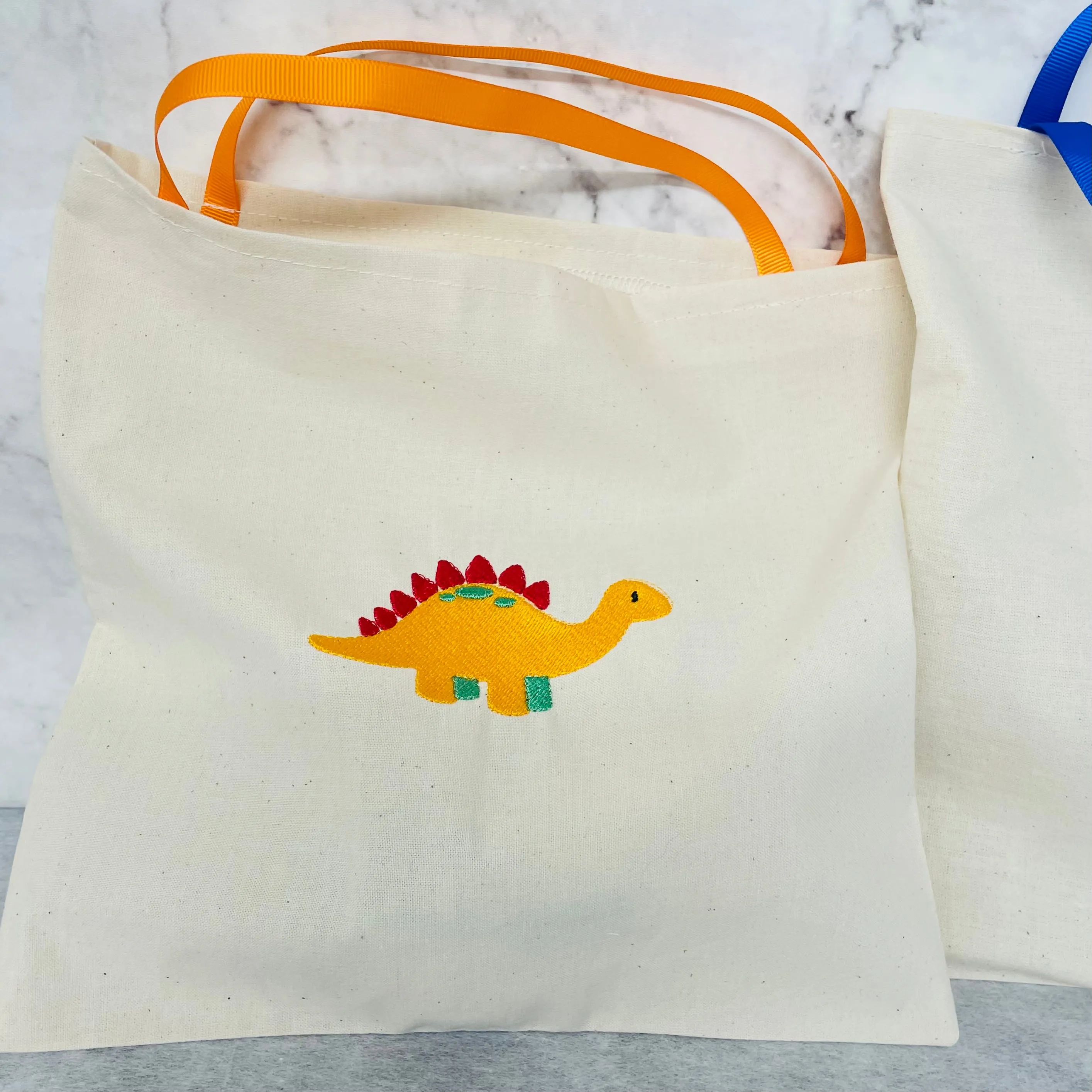 Dinosaur cotton party bags