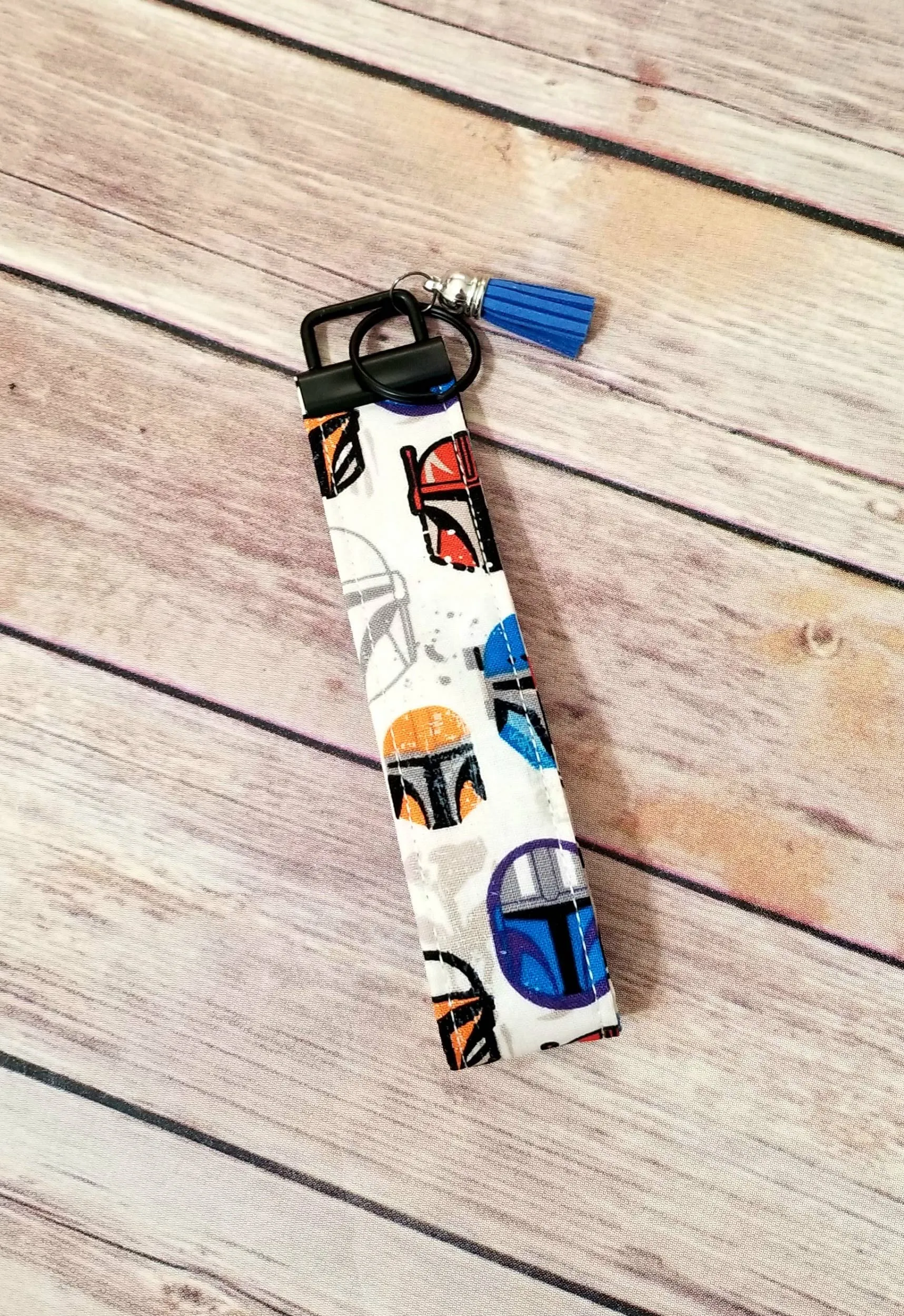 Disney Star Wars Mandalorian Fabric Keychain Wristlet