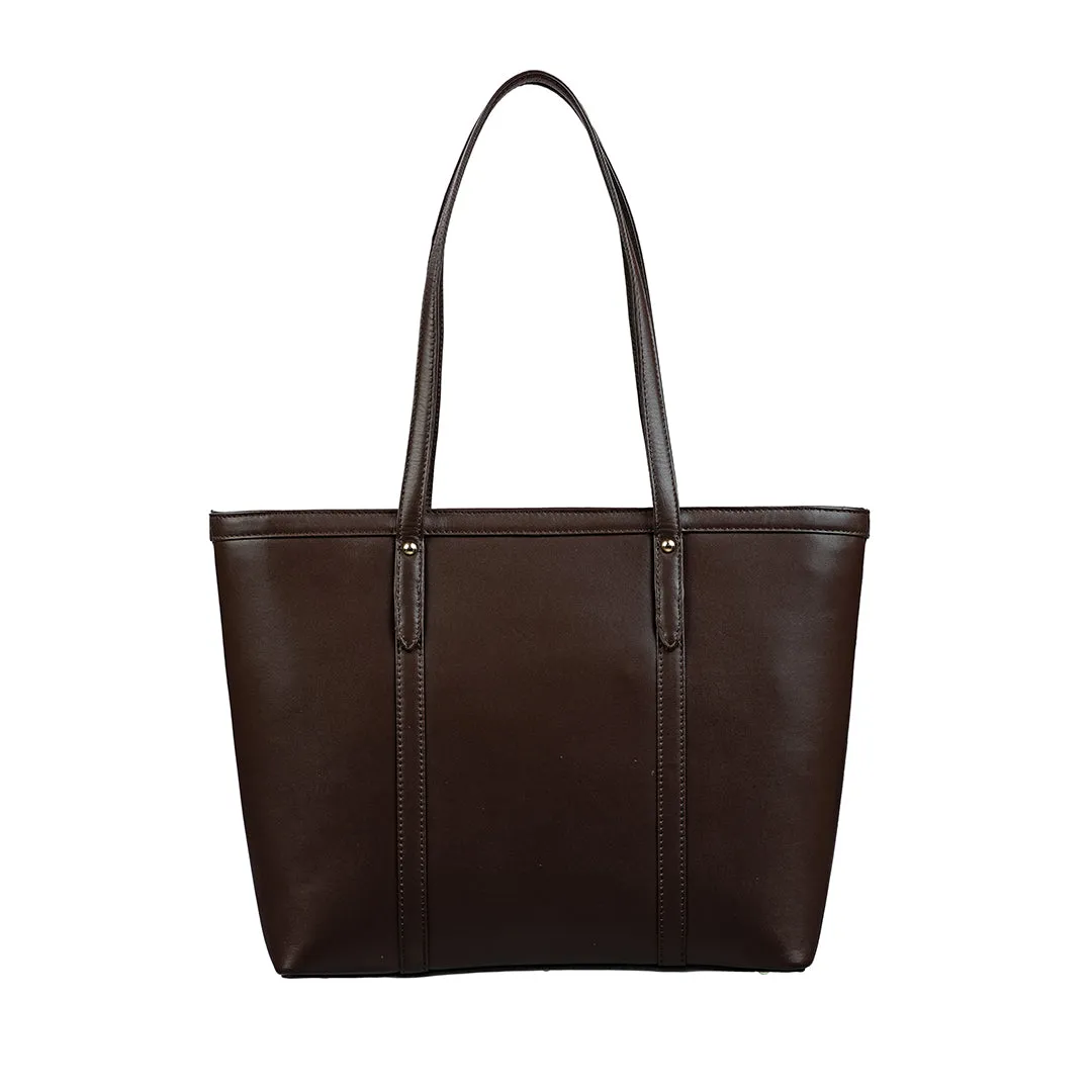 Elegant Tote Bag For Woman |Genuine Leather Handbag for Ladies  | Ideal For Office & Travel