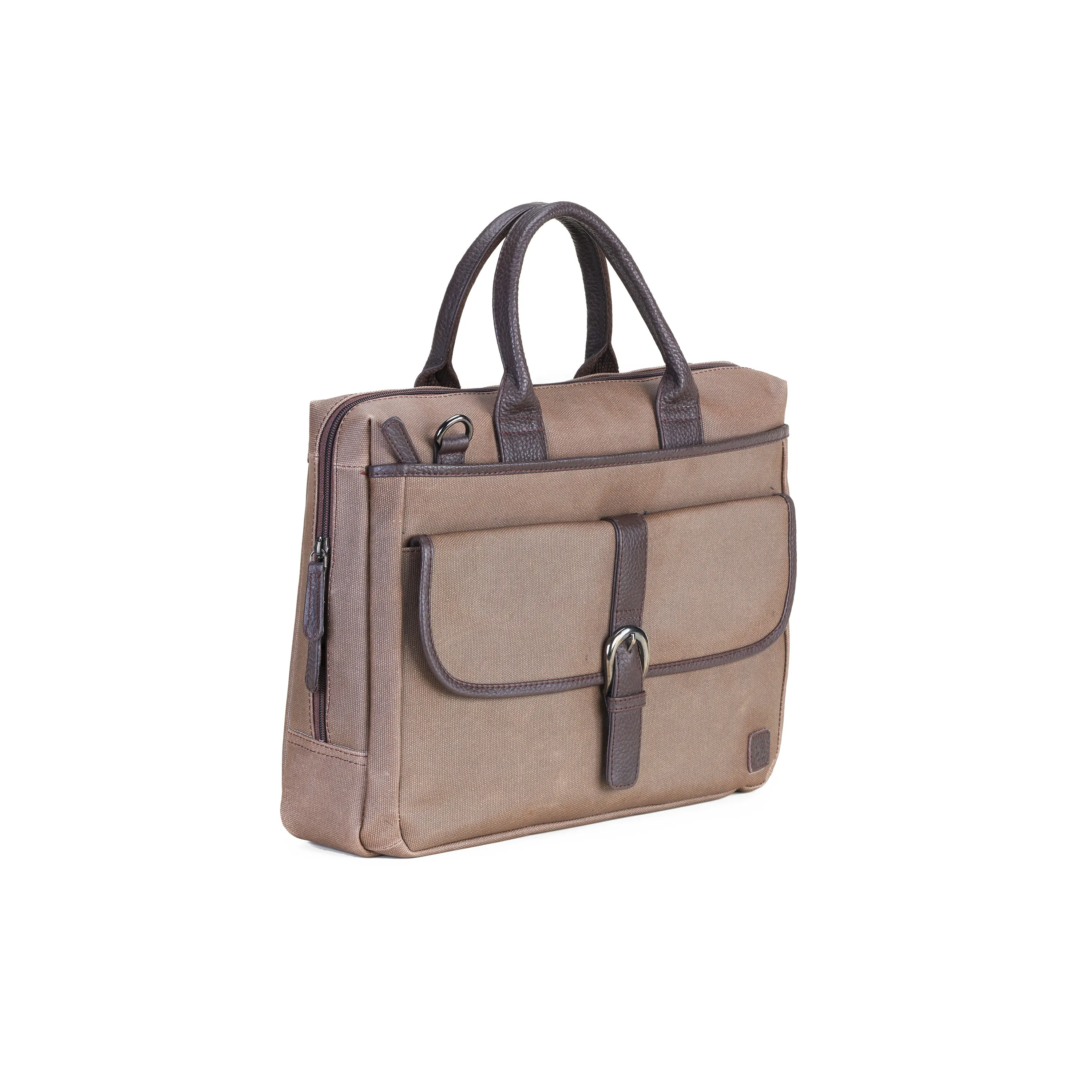 Esquire Laptop Coated Canvas Messenger Bag